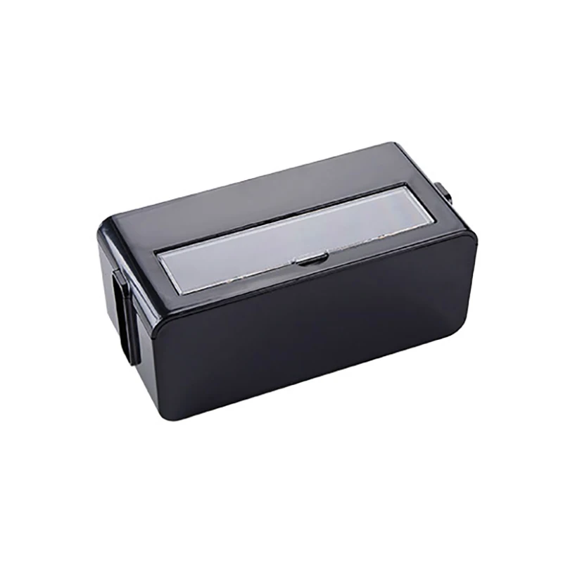 

Detachable dust-proof plug storage box for patch panel data line entanglement power charger computer wire winder cable organizer