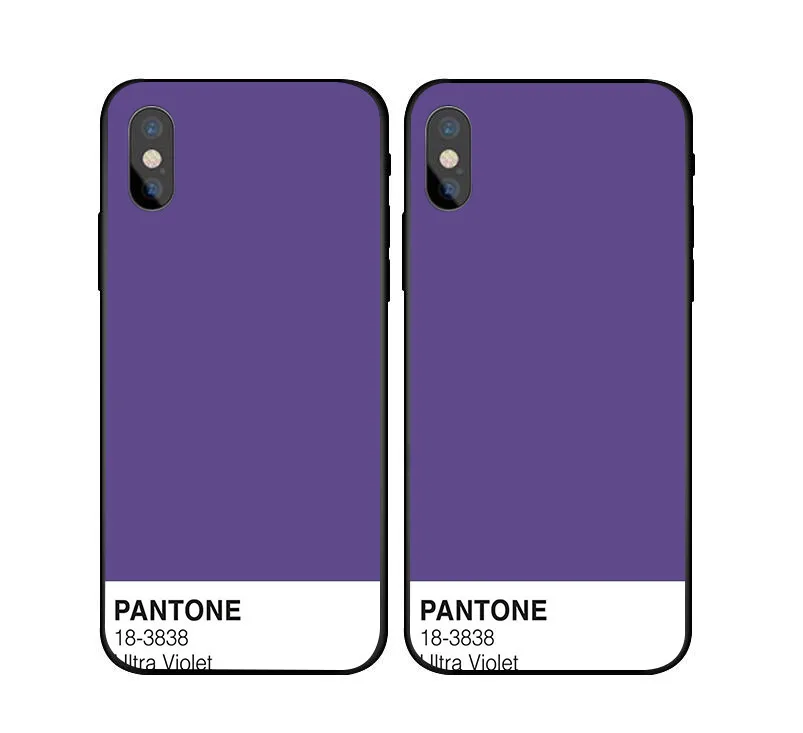 Мягкий силиконовый чехол Caliente Pantone для iPhone X XS Max XR 6 6S 7 8 Plus 5 чехол для samsung s 6 s 7 s8 s9 plus