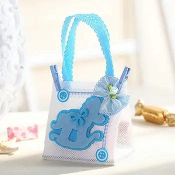 

Creative Cartoon Trojan horse favor bags Baby full moon handbags DIY candy bags gift bags Baby Shower Party birthday supplies