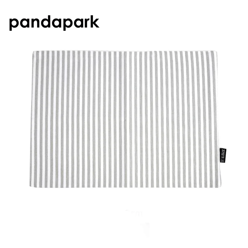 Современный простой полосатый Настольный коврик Pandapark с геометрическим рисунком