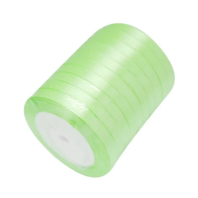 

Satin Ribbon, Lt.Green, 25yards/roll, 10rolls/group, 250yards/group