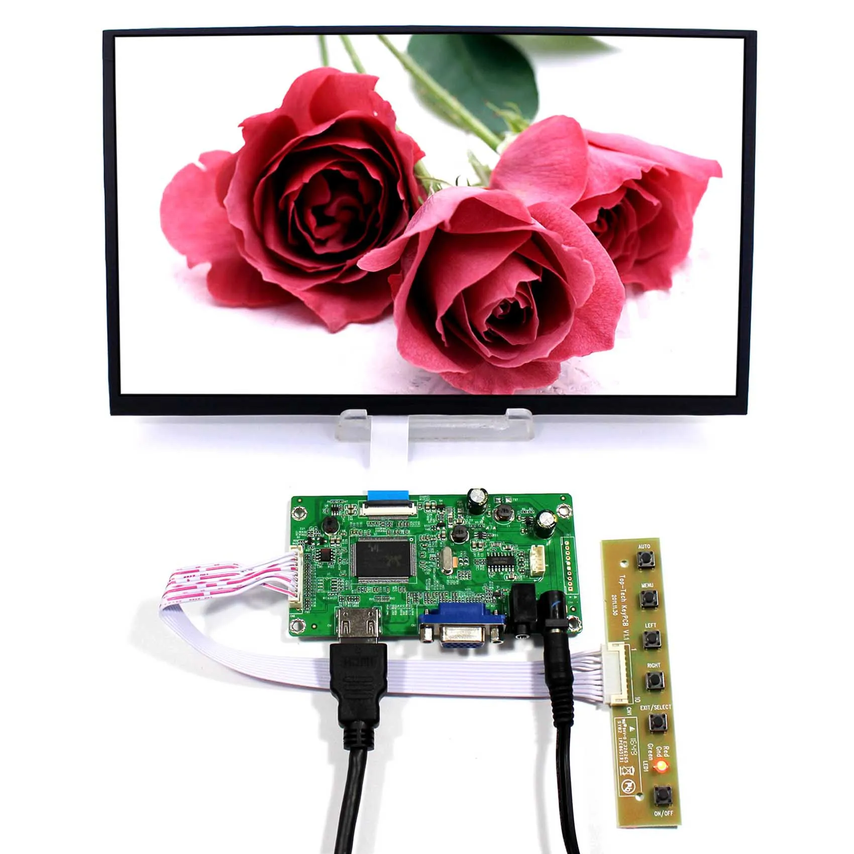 

H DMI VGA LCD Controller Board With 11.6inch 1920x1080 M116X40 IPS 30Pin LCD Screen