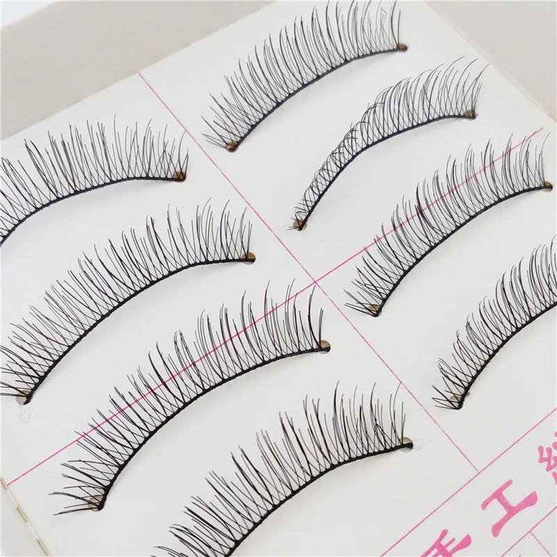 10 пар искусственные ресницы ручной работы|eyelash packaging|lashes growlashes eyelash |