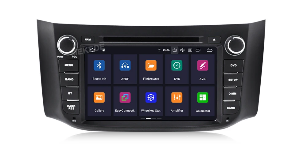 Excellent MEKEDE Android9.0 Car Radio DVD for NISSAN SILPHY Quad Core wifi Bluetooth video audio Multimedia 2 din car dvd player 11