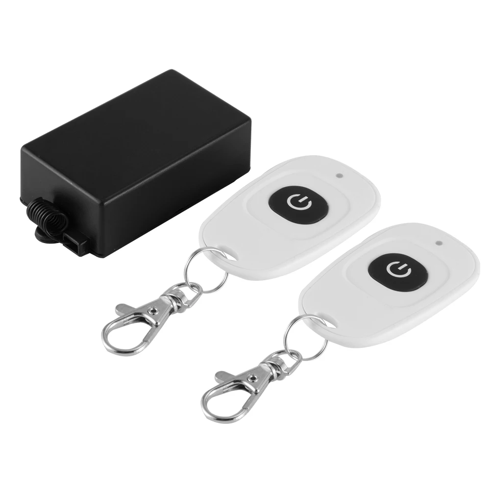 

YAM AC220V RF Wireless Mini Switch Relay Receiver Remote Controllers For Light switch HT791