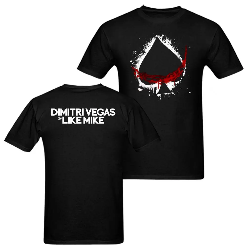 

Cool Shirts Short Sleeve Printing O-Neck Mens Dimitri Vegas Like Mike Shirt