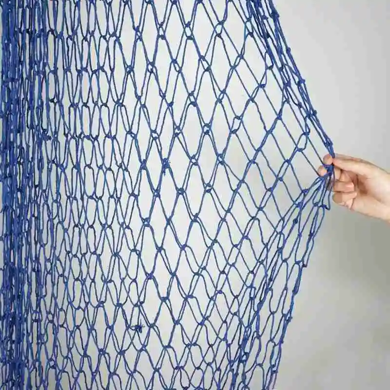 Barra de Redes de Pesca Rede de Pesca Fio de Algodão 1x2 m & 1.5x2 m Estilo Mediterrâneo Decorativa Artesanal Decor Beach Party Scene Decoração 9 Rede de pesca