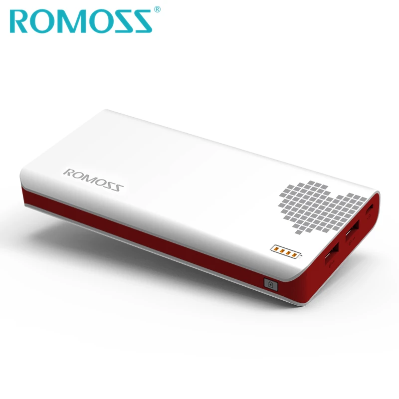 Внешний аккумулятор ROMOSS Sense6 на 20000 мА · ч|20000mah power|original romossromoss 20000mah |