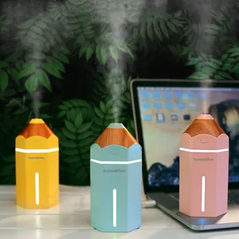 

230ML Ultrasonic Air humidifier with LED night light USB Essential Aroma Oil Diffuser Fogger Mist Maker for Home Car