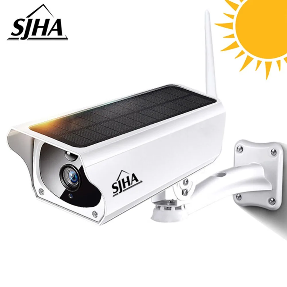 Новый 1080 P IP камера на солнечной батарейке открытый Водонепроницаемый Wi Fi
