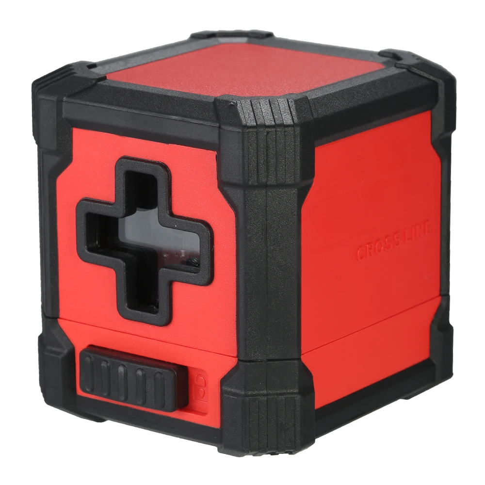 

Professional Mini 2 Lines Laser Level Horizontal and Vertical Cross Line Leveling Laser Level Kit with Red Light Source