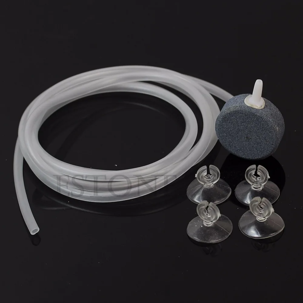 Aquarium Air Pipe Airstone Tube Balance Holder Proof Fish Tank Oxygen