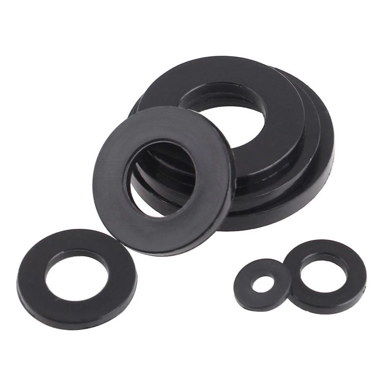 10Pcs-100Pcs DIN125 ISO7089 M2 M2.5 M3 M4 M5 M6 M8 M10 Plastic Nylon Washer Plated Flat Washer Seals Gasket Ring