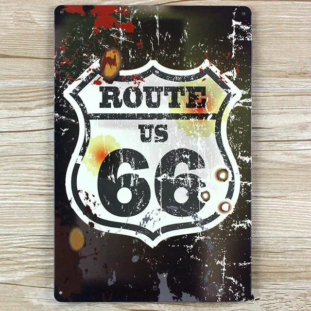 UA 0162 about route 66 for usa vintage home decor metal Tin signs ... UA 0162 about route 66 for usa vintage home decor metal Tin signs ...