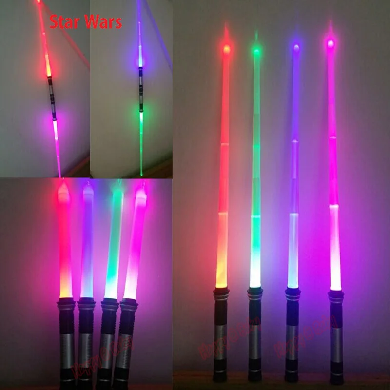 Laser Sword Double Light Saber Star War LED Lightsaber with Light and Sound