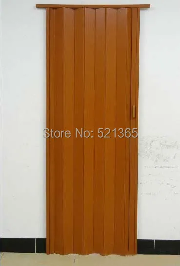 

Free shipping L06-001 PVC folding door Casual door plastic foldable door accordion doors H205cm*W81cm
