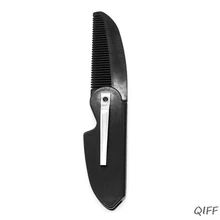 1 шт. складной карманный зажим для волос Усы Борода гребень для мужчин