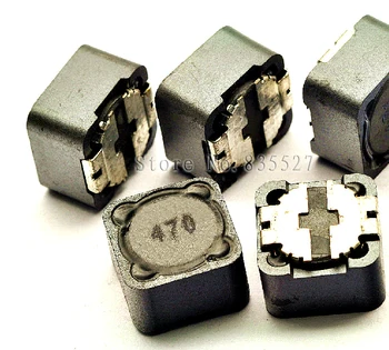 

50PCS/LOT Shielded inductor 12 * 12 * 7 47UH SMD power inductors printing 470 CD127