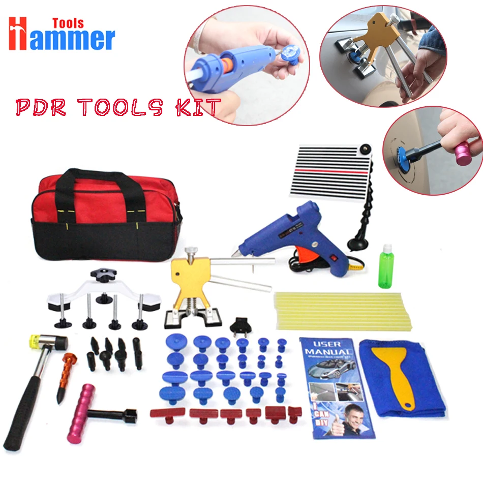 

PDR KING Paintless Dent Puller Glue Removal Tools Repair dent lifter Line Board