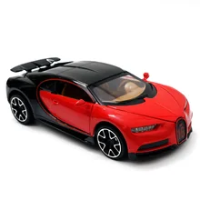 Модель гоночной машины Bugatti Chiron металлическая игрушка сплав автомобиль Diecasts игрушечный Транспорт модель автомобиля Миниатюрная модель автомобиля игрушки для мальчиков 1: 32