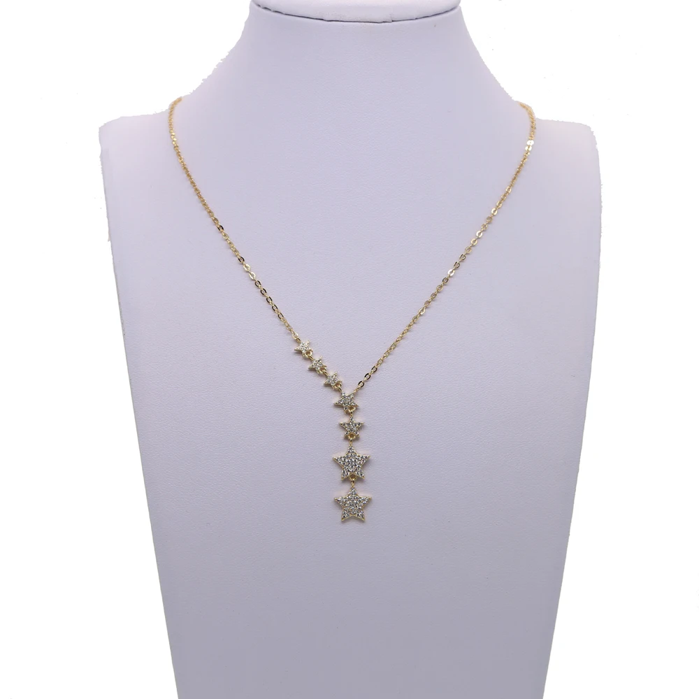 BRASS NECKLACE 41+5CM y (4)