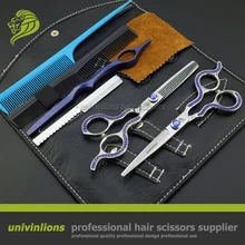 6," профессиональные ножницы для стрижки, парикмахерские наборы, горячие салонные ножницы, титановые ножницы для волос, пинкинг для парикмахерских ножниц, Япония