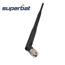 Superbat 2,4 GHz 5.5dB Omni wifi антенна RP-TNC штекер для беспроводной маршрутизатор WLAN PCI карта Всенаправленная резиновая антенна усилитель