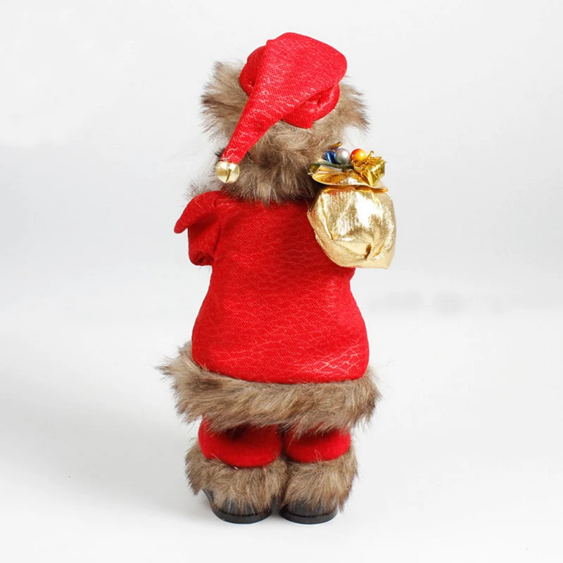 Christmas Santa Claus Doll Dance with Sound Electric Toy Navidad Ornamnets Doll For New Year Kid Xmas Party Christmas Decoration (2)