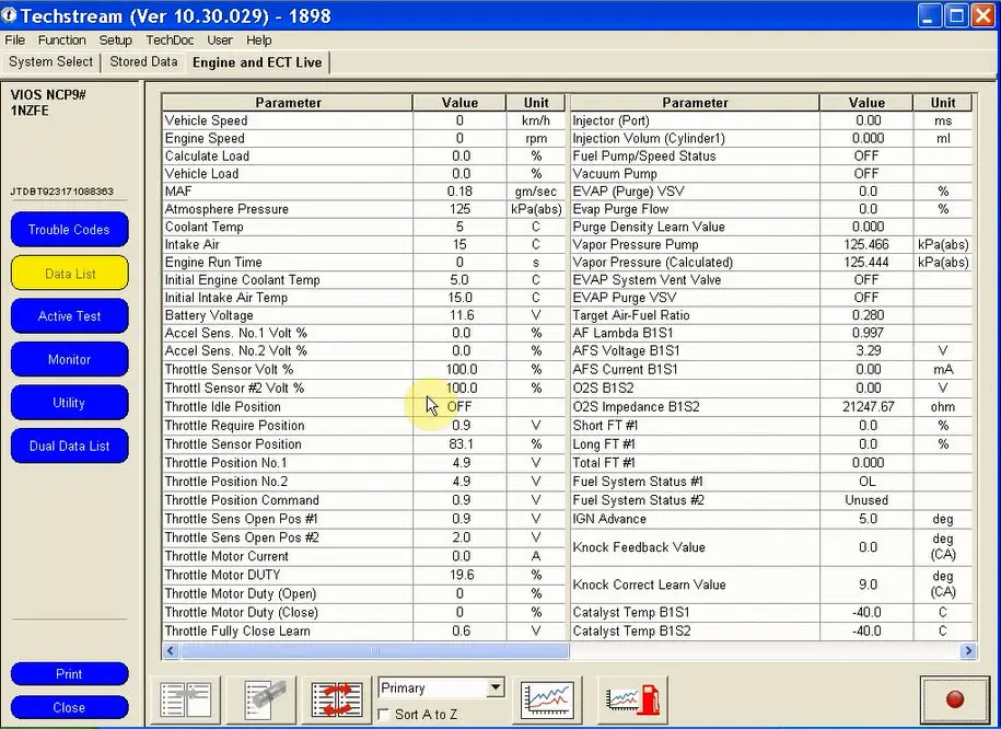 OBDTooL FTDI FT232RL чип V14.20.019 Mini-VCI J2534 интерфейс диагностический мини-разъем USB кабель для TOYOTA TIS Techstream средства автоматической диагностики