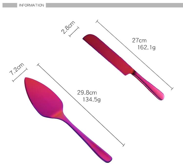 1 шт. золото/розовое золото нержавеющая сталь торт нож-Лопатка пирог пицца сыр сервер Торт разделитель ножи инструменты для выпечки 30 см