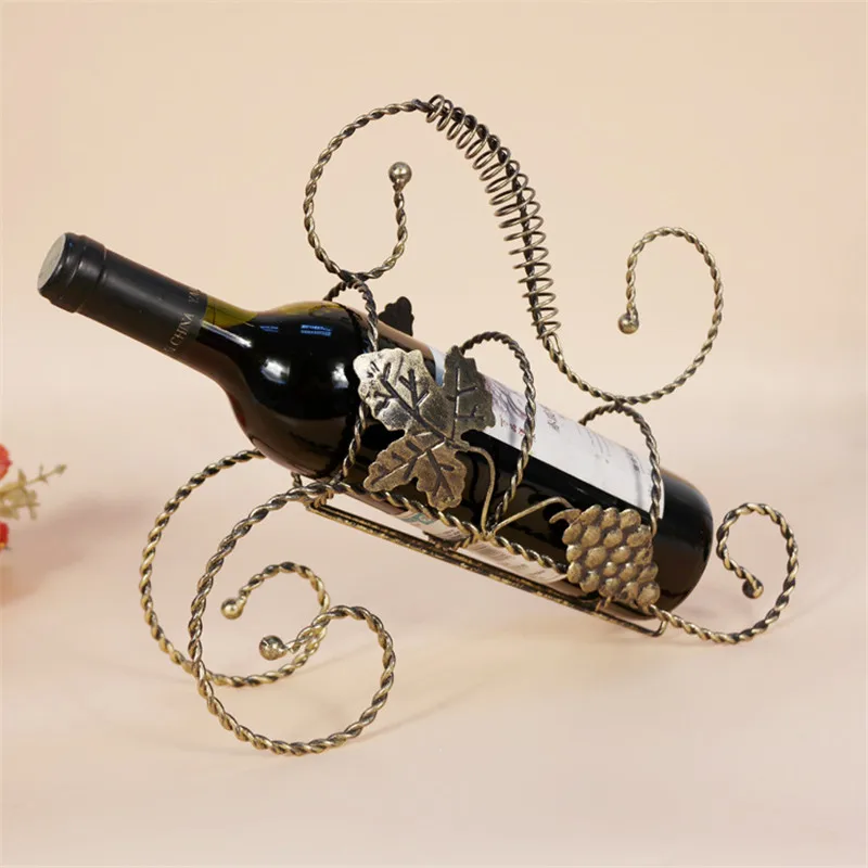 Красное вино рамка Европейский стиль ретро скрученный твист ремесло модное домашнее украшение подарки