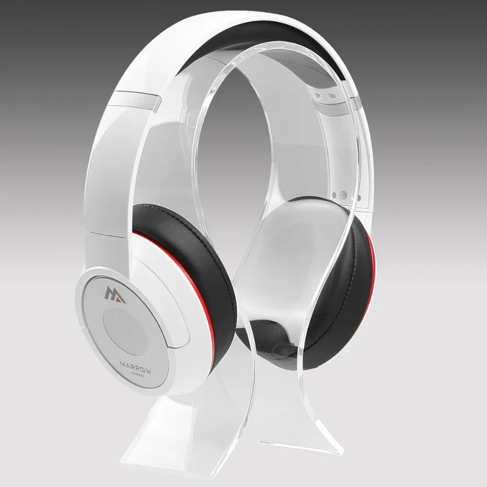 Acrylic Headphone Stand Display Headphone Holder Headphone Hanger Headset Hanger Support Suitable For All Headphone Sizes