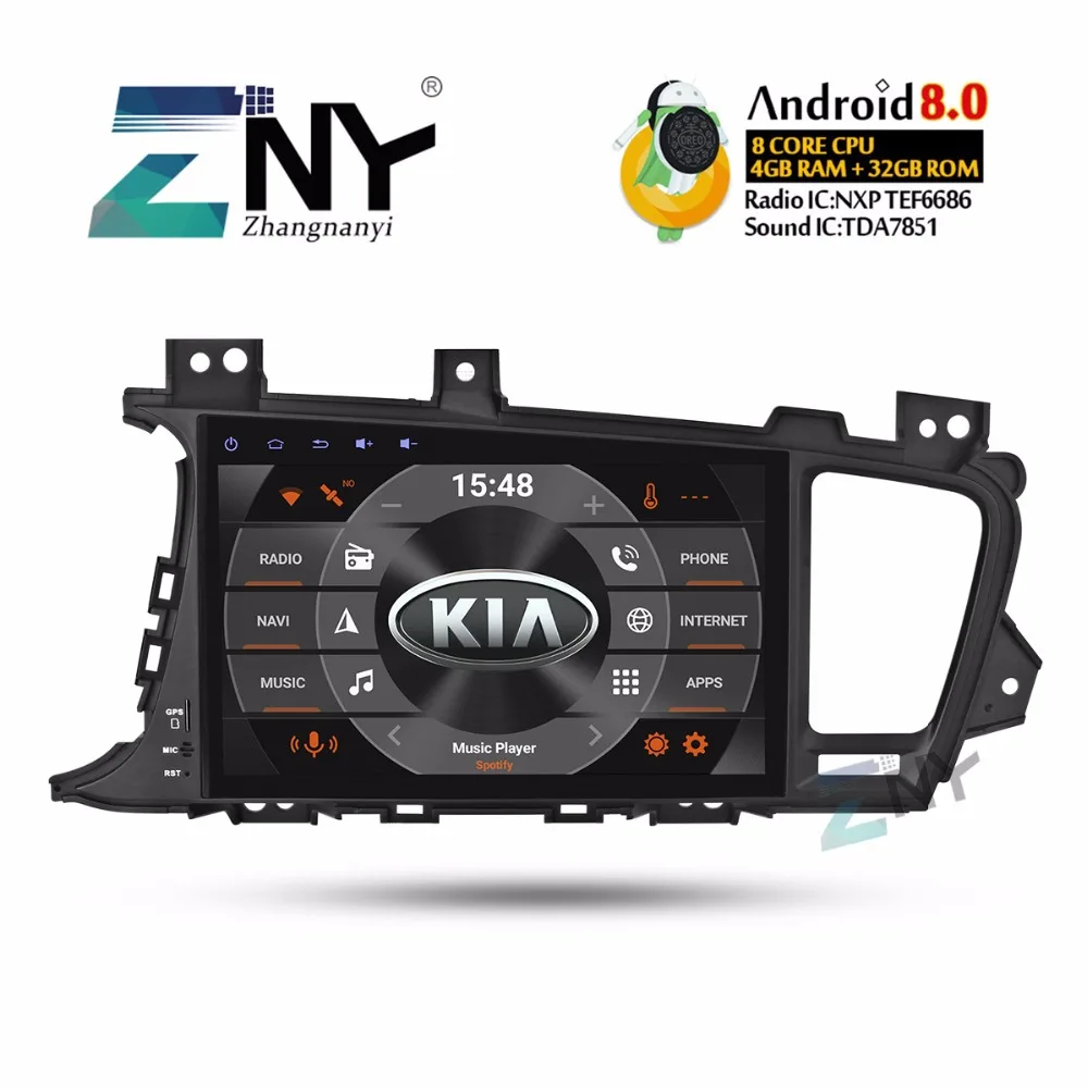 

9" IPS Android 8.0 Car Stereo Auto Radio For Kia K5 Optima 2011 2012 2013 2014 2015 FM RDS 2 Din Multimedia Video GPS Navigation