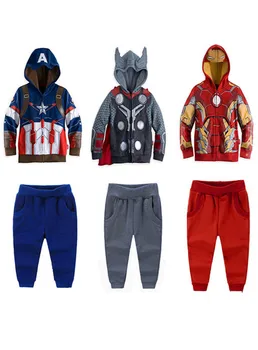 

2019 Spring Baby Boys Clothing Sets Long Sleeves Clothes Kids Cool Leisure Clothes Suits Boys Baby Rompers 5sets/lot