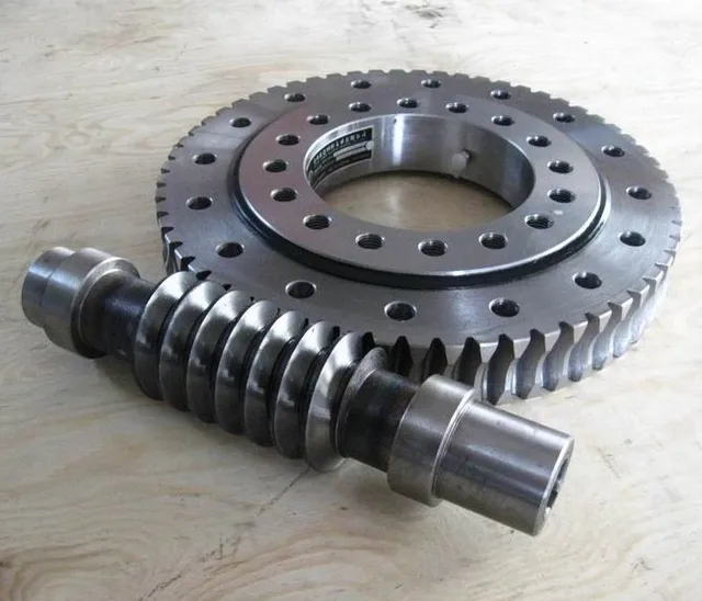Slewing ring ball bearing worm and worm wheel gear manufacturing process worm gears designin