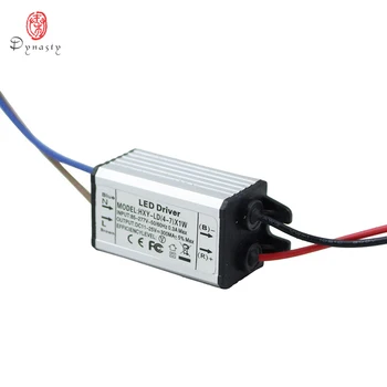 LED Driver 4-7W IP65 Waterproof Outdoor Transformer AC85-265V Power Supply DC24-35V High Quality 2 Years Guarantee Dynasty Light jiawen waterproof ip65 36w rgb led high power wall washer outdoor lighting ac85 265v