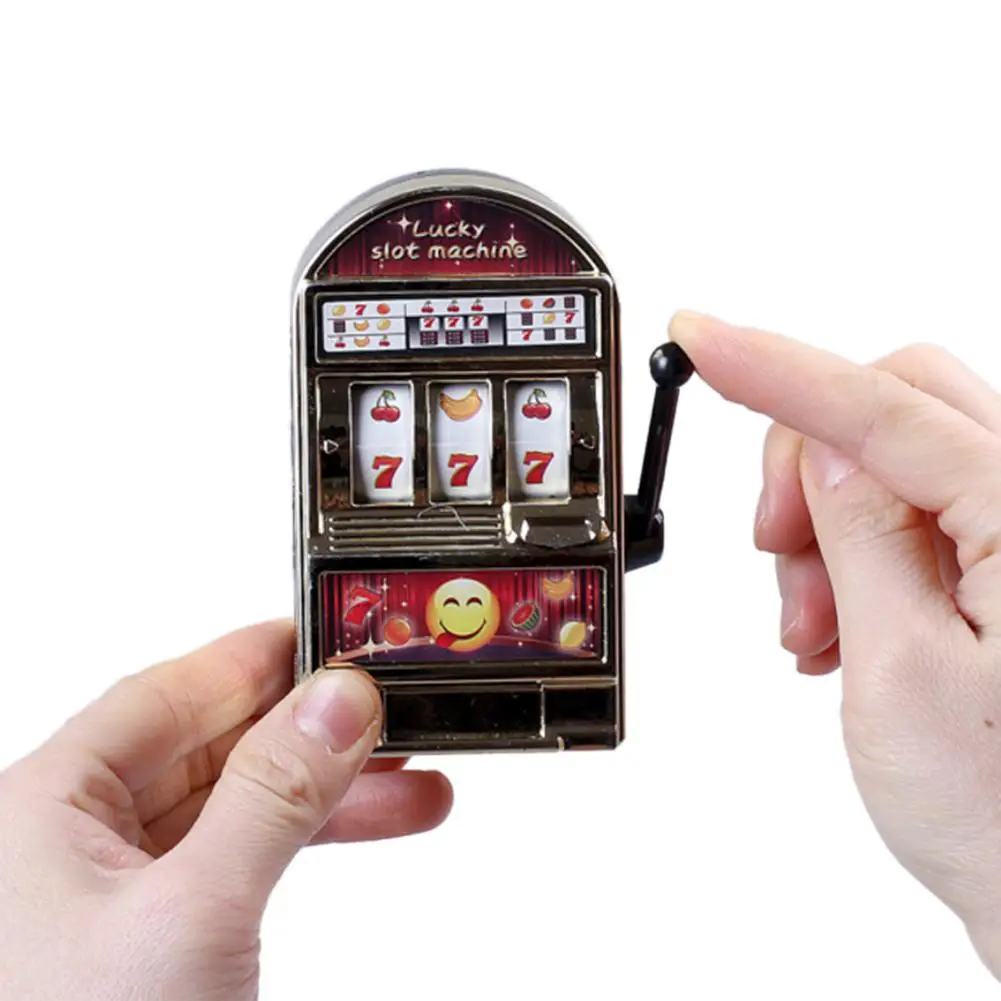 

1Piece Casino Lucky Jackpot For Fun Birthday Gift Children' S Innovative Mini Slot Machine Funny Gags Practical Jokes Toy