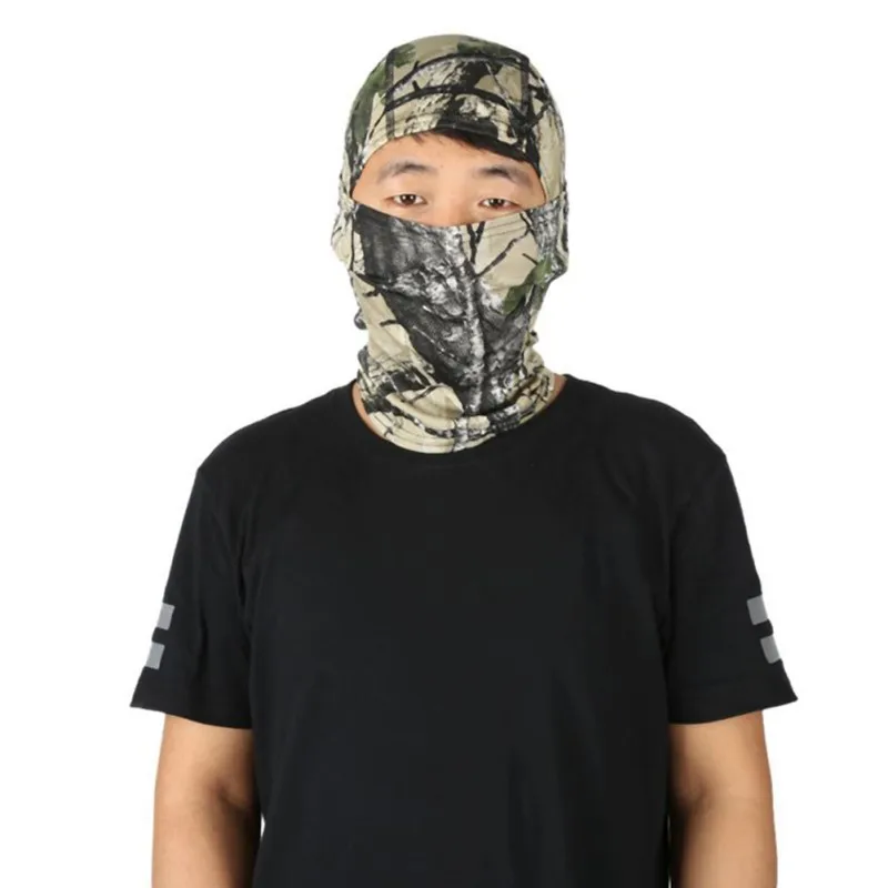 Популярный стиль для тактических игр, головной убор, закрывающий лицо Боевая шарф Airsoft Охота маска для катания на лыжах Велосипеды