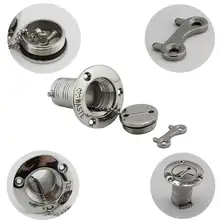 Ключевая Крышка наполнитель оборудование для морских лодок палуба наполнитель 316 нержавеющая сталь топливный вода отработанного дизельного газа ключ крышка наполнитель для лодки яхты