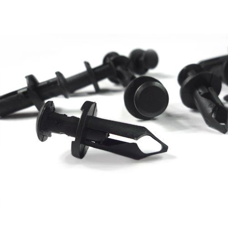 Mayitr 50pcs/set 8mm 5/16" Fender Rivet Clip Black Nylon 293150089 For Maverick Commader Can Am ATV UTV