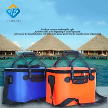 1 шт. topind открытый Портативный ведро уменьшить Водонепроницаемый рыбы ведро рыбы Интимные Аксессуары Инструмент ведро Рыбная ловля коробка