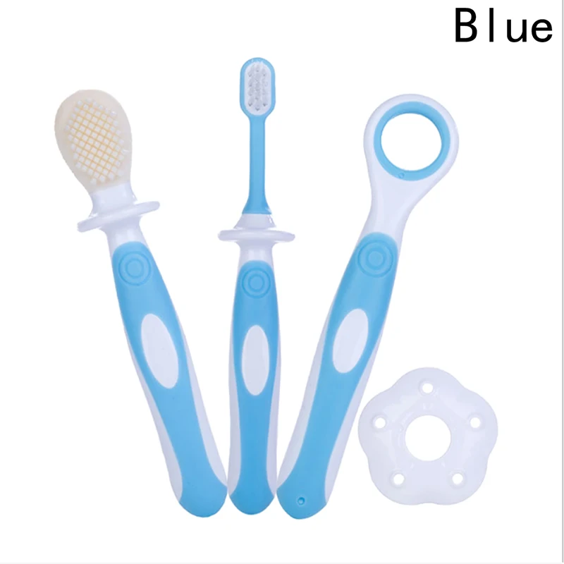 3pcs/set baby kids Toothbrushes Newborn infant Teether Training