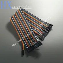 20 шт 40 P Цвет DuPont длина линии 30 см кабель женский 1 P-1 P высокий 12 медных проводов