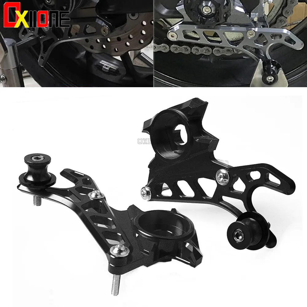 Для Yamaha MT-07 FZ-07 MT07 FZ07 2014-2017 Мотоцикл левый и правый CNC алюминиевая задняя подставка