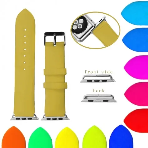 38mm Silicone Watch Band Replacement for Apple iWatch WB1105Q38JB