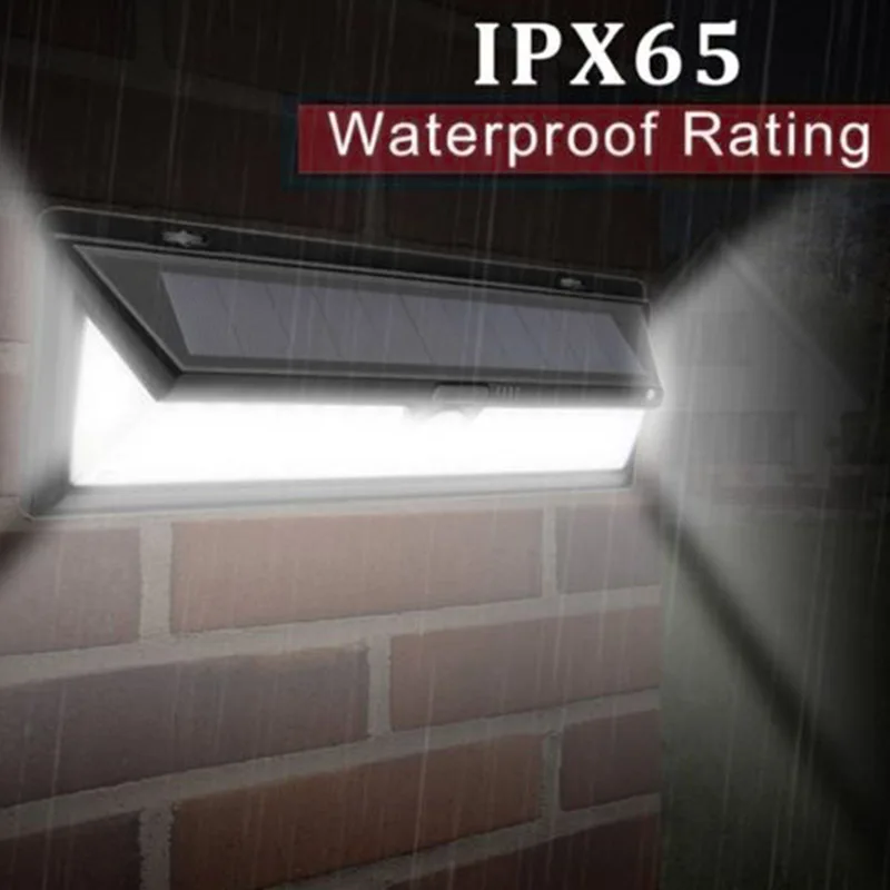 

Hot 90 LED Solar Power PIR Motion Sensor Outdoor Wall Light Yard Path Garden Lamp PLD