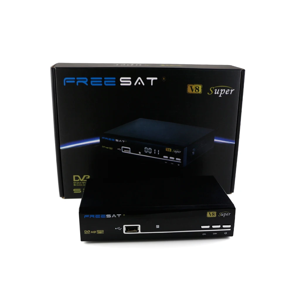 3 шт./лот,,, супер бокс V8, HD спутниковый ресивер, wifi, DVB-S2, тюнер, openbox v8, супер комбо, поддержка USB, wifi