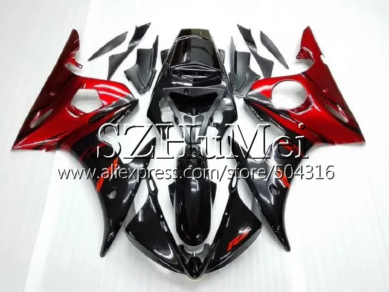 Корпус для YAMAHA YZF600 YZF R6 R Белый Черный 6 03 YZF 600 кузов 67SH14 YZFR6 03 04 05 YZF-R600 YZF-R6 2003 2004 2005 обтекатели - Цвет: No.  4