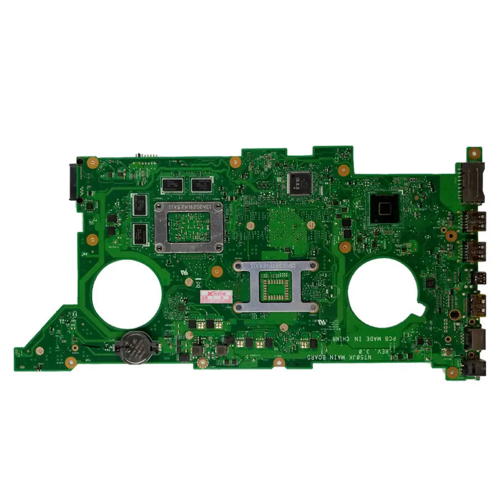  N750JK REV3.0 I7-4700HQ GTX850M 4GB Laptop Motherboard For Asus N750J N750JK N750JV HM86 100% Teste