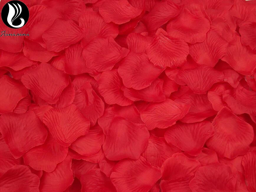 100 шт./упак. 5*5 см искусственные цветы 37 Цвета Красочные цветы из шелка, искусственный цветок для свадьбы лепестки глоталось De Rosa Boda BV273
